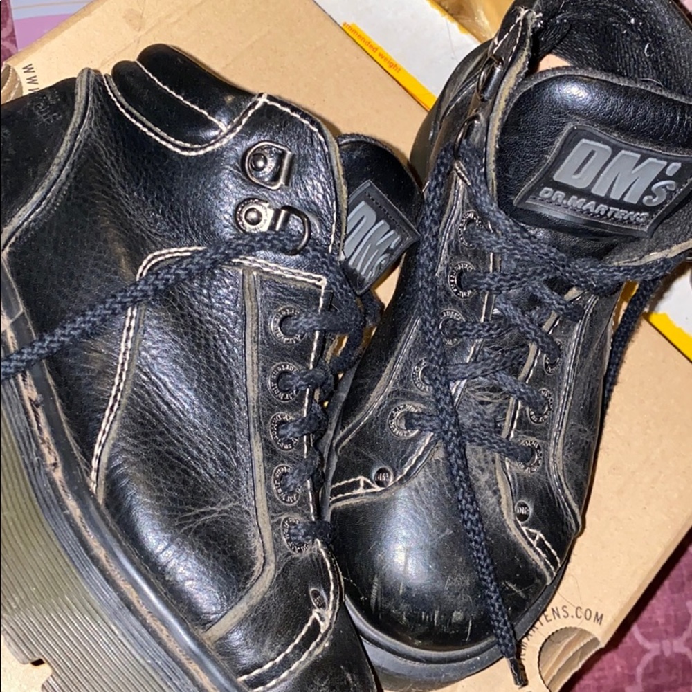Vintage Dr. Martens 9010 Chunky Lace Up Shoes